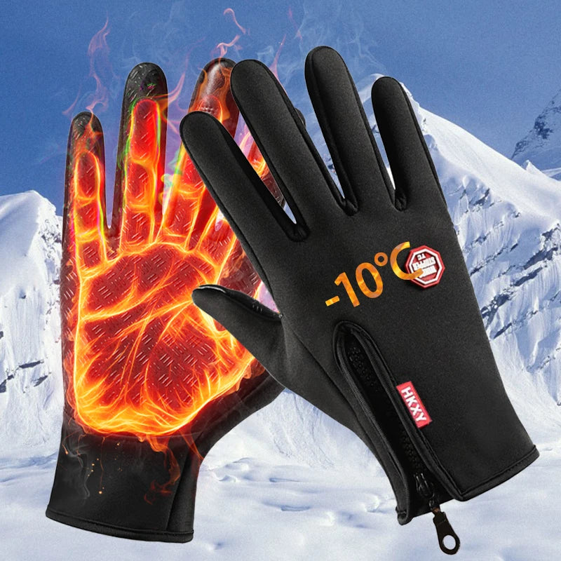Thermal Windproof Touchscreen Gloves