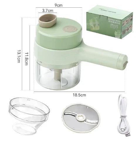 Electric Food Chopper Set