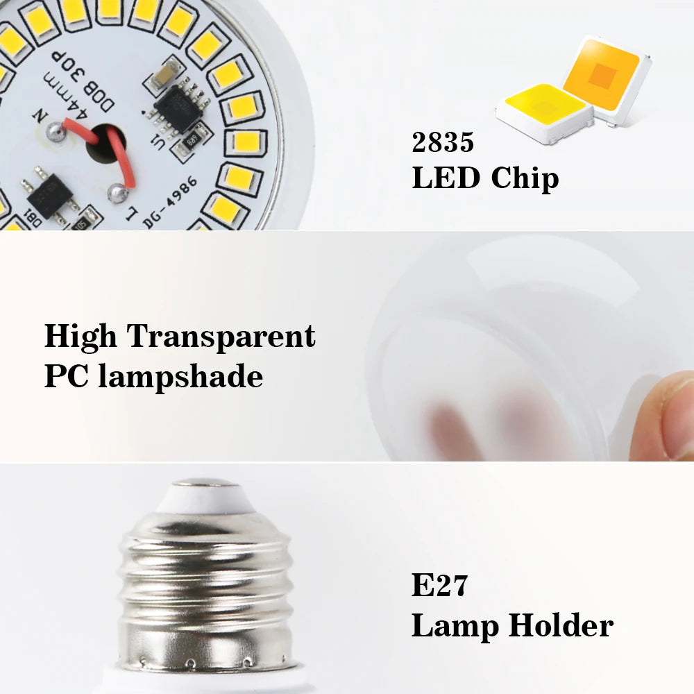 LED Light Bulbs -Saving Home Lighting
