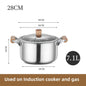 Double-Bottom Stainless Steel Soup Pot