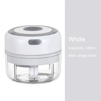 300ML USB Electric Garlic Chopper – Mini Food Crusher