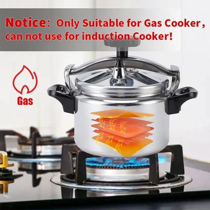High-Capacity Gas Pressure Cooker