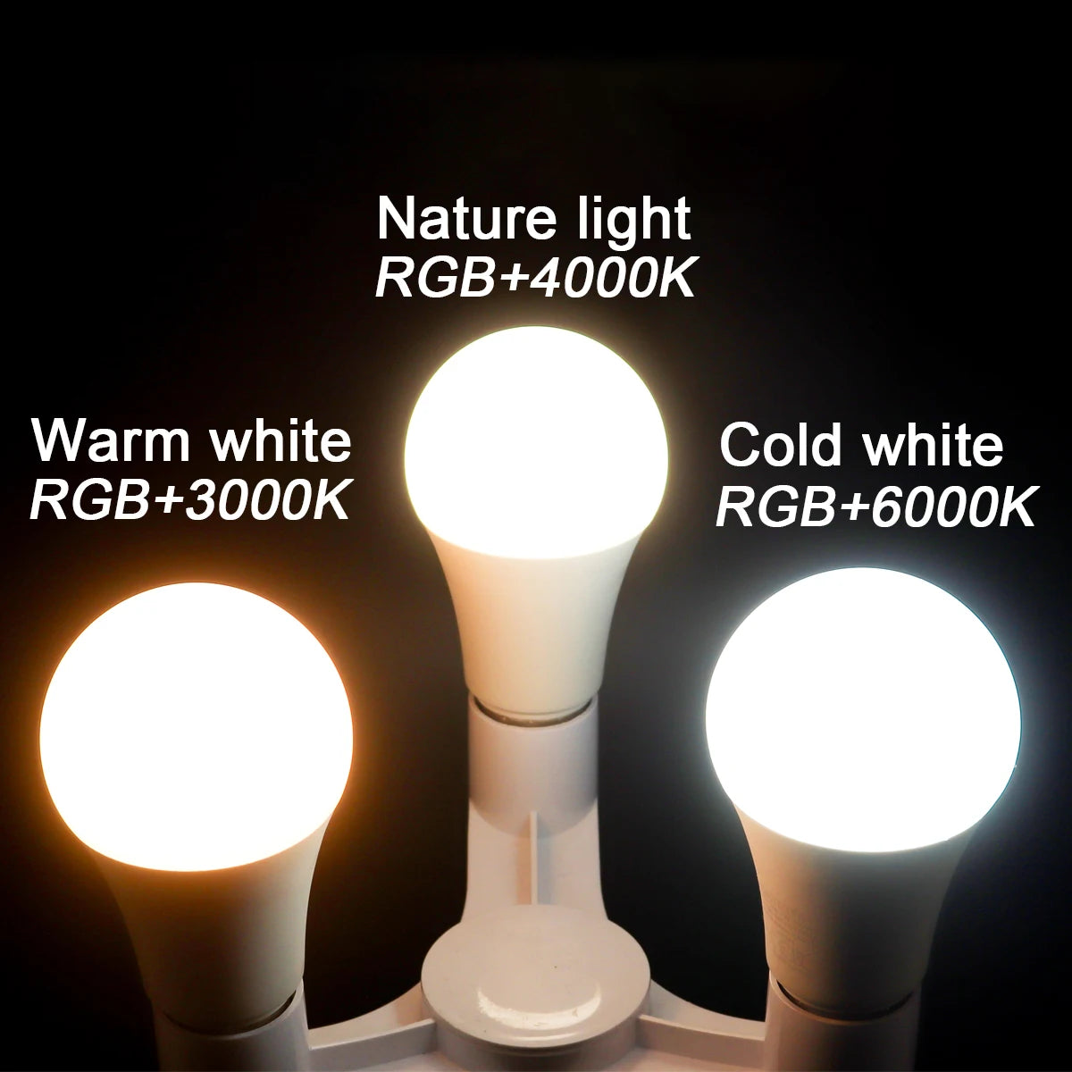 Smart RGBW LED Bulb with Remote Control