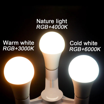 Smart RGBW LED Bulb with Remote Control