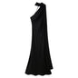 VEITCHE Sleeveless Halter Party Gown