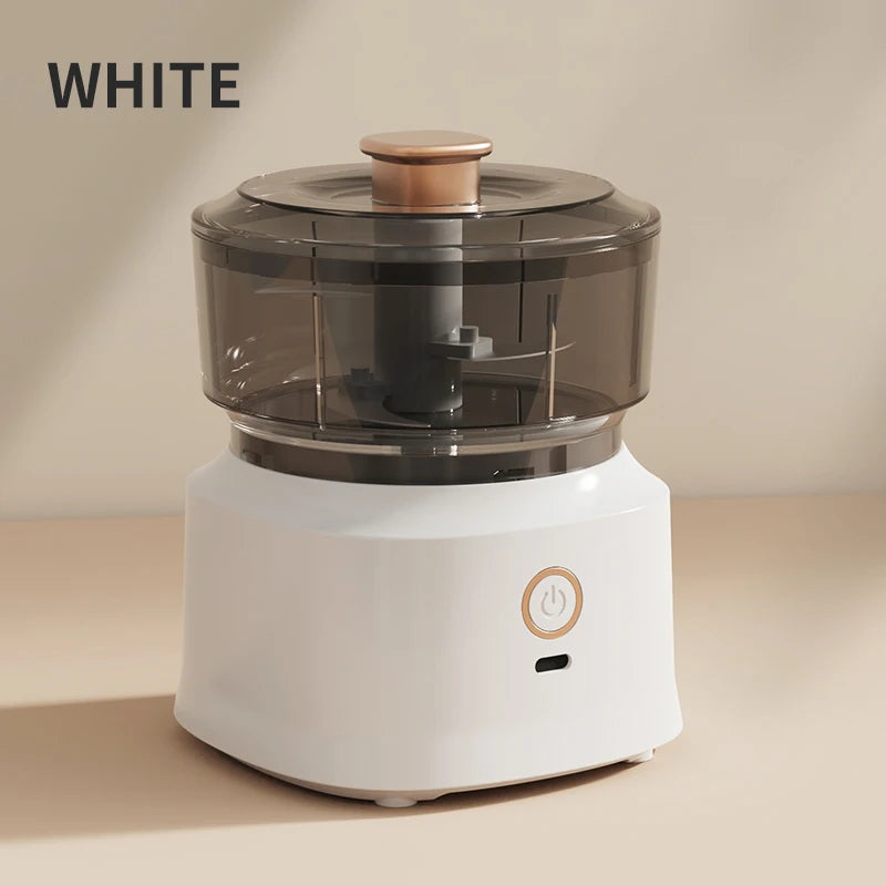 Electric Garlic Press - Wireless Chopper & Grinder