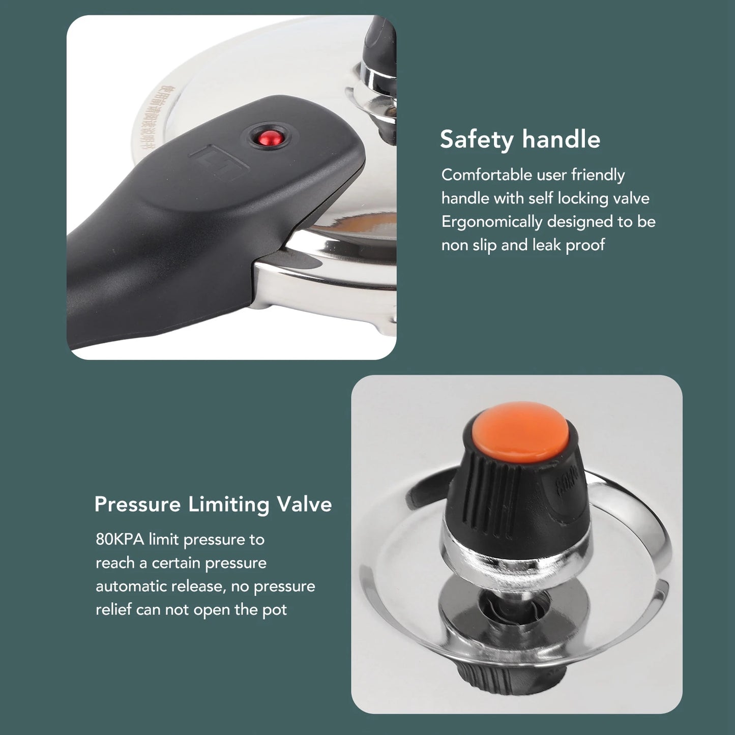 Stainless Steel High-Pressure Cooking Pot