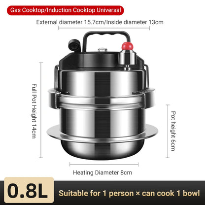 Outdoor Mini Pressure Cooker
