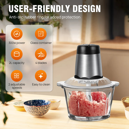 Electric Meat Grinder & Food Chopper