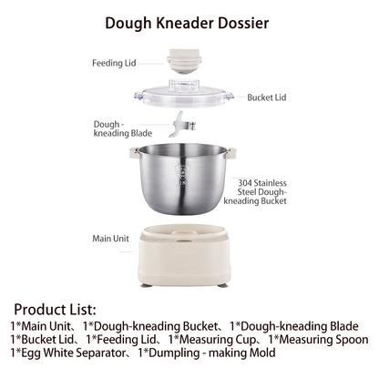 Stand Mixer – Dough Blender & Egg White Whipper