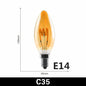 Spiral LED Filament Bulb
