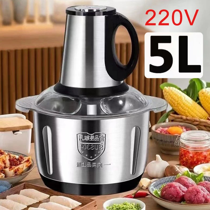 High-Power Electric Food Processor