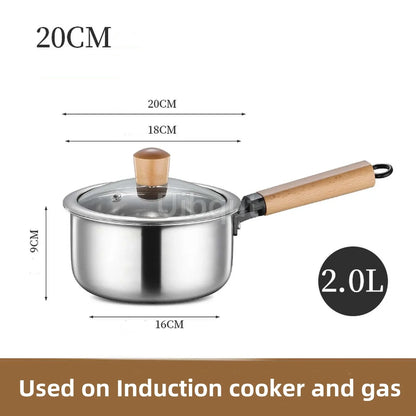 Double-Bottom Stainless Steel Soup Pot