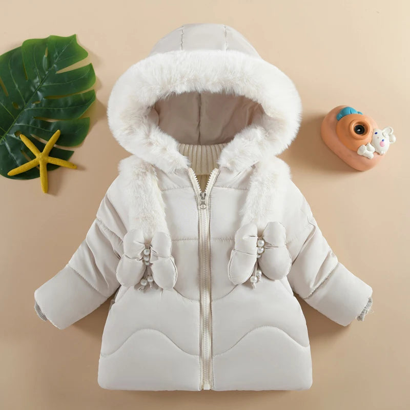 Baby Girls Winter Hooded Jacket