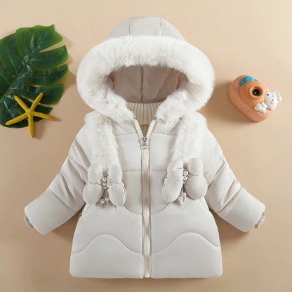 Baby Girls Winter Hooded Jacket