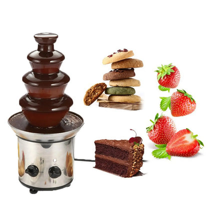 Stainless Steel Chocolate Fondue Fountain