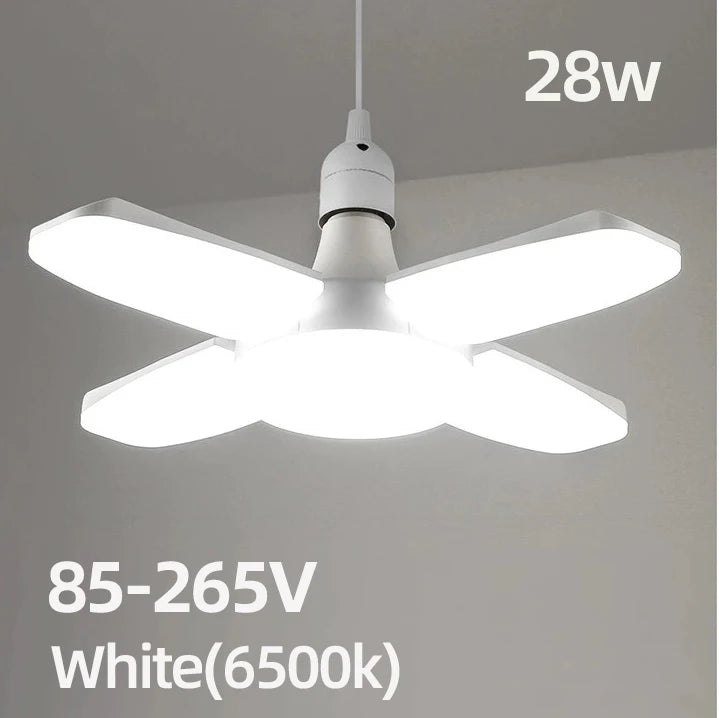 Foldable Fan-Shape LED Bulb