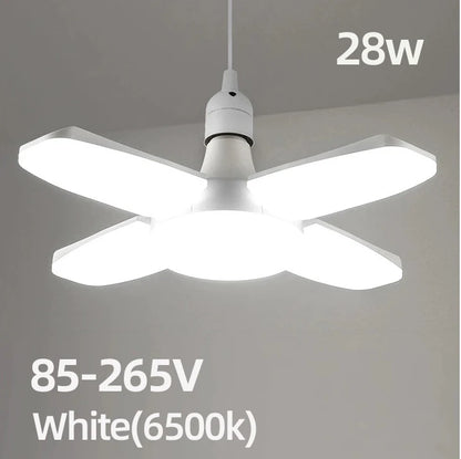 Foldable Fan-Shape LED Bulb