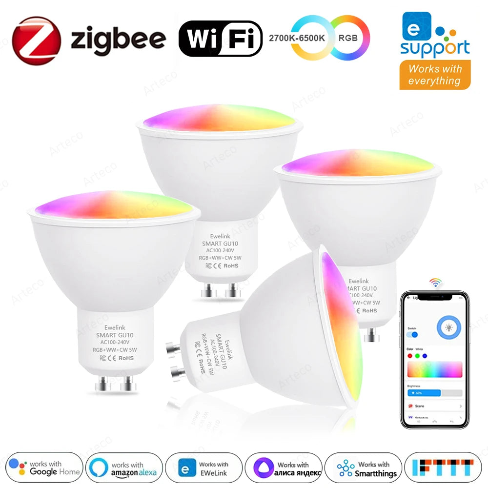 Zigbee Smart RGB LED Bulb
