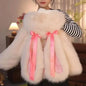 Kids Rabbit Ear Plush Coat