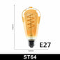 Spiral LED Filament Bulb