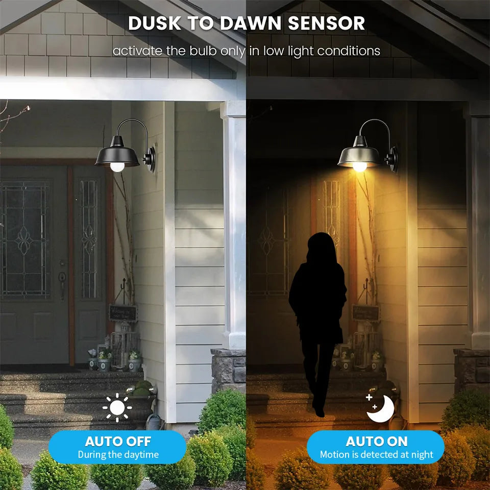 Motion Sensor LED Bulb Auto Night Light