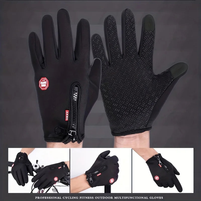 Thermal Windproof Touchscreen Gloves