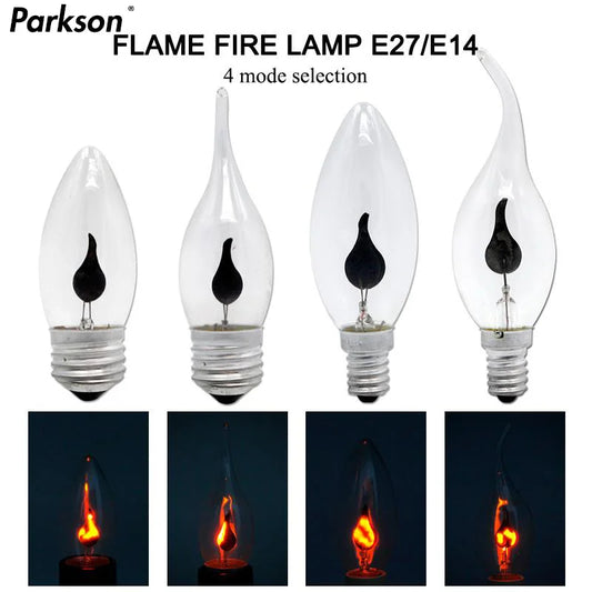 Flame Effect LED Candle Bulb
