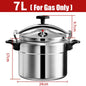 High-Capacity Gas Pressure Cooker