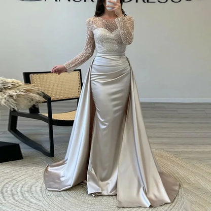 Sequin Maxi Dress for Prom, Wedding & Hosting