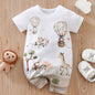 Soft Cartoon Romper for Baby Boys