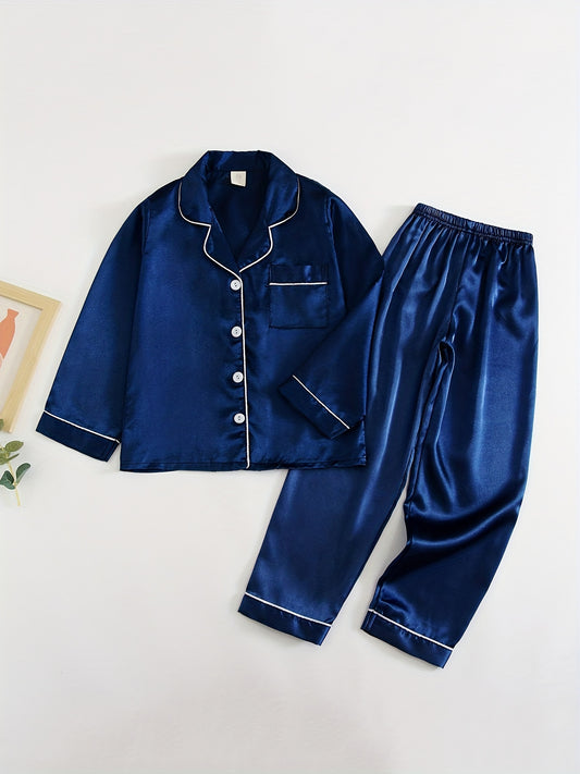 All-Season Long Sleeve Kids Pajamas