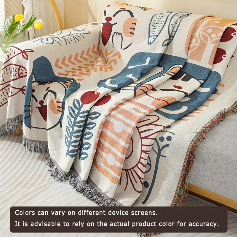 Scandinavian All-Season Sofa Cover