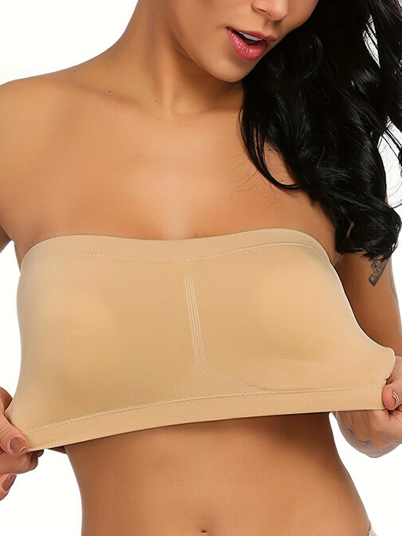 Plus Size Strapless Bra