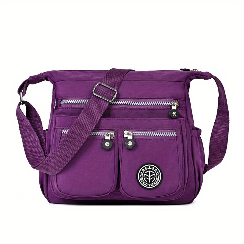 Lightweight Nylon Crossbody Bag