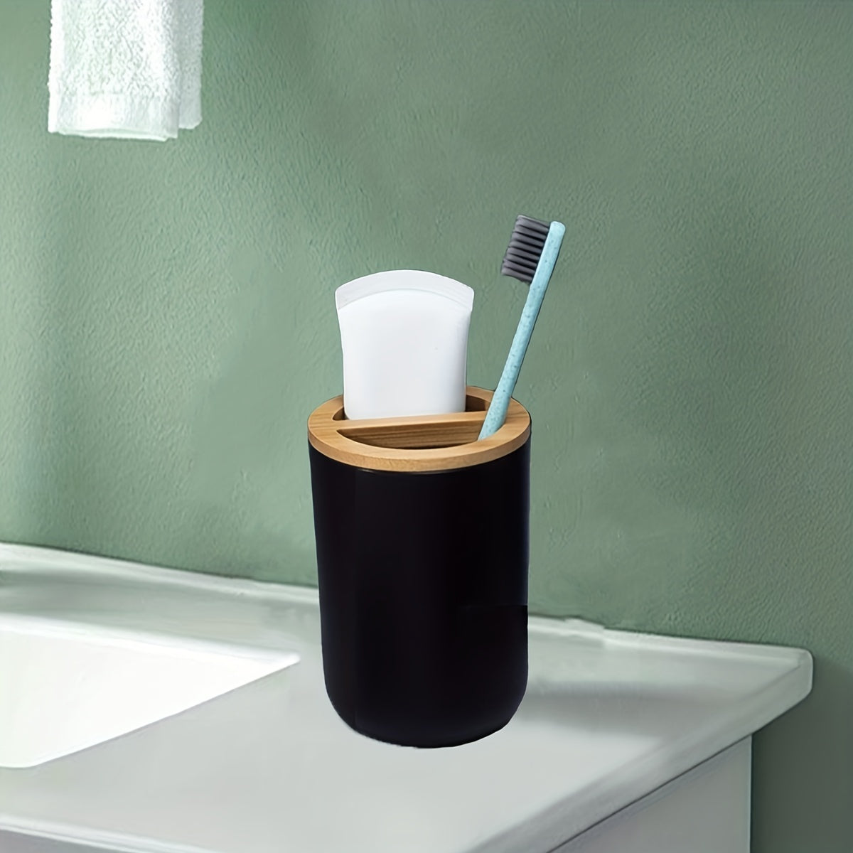 Toothbrush & Toothpaste Holder