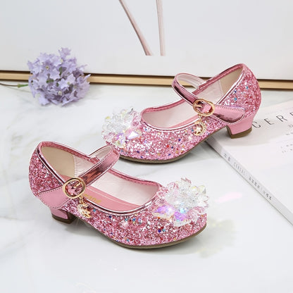 Girls’ Sparkling Ice-Themed Heels