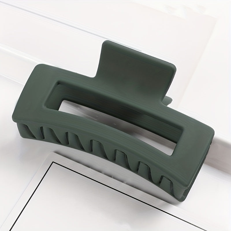 Strong-Hold Resin Hair Claw for Thick Hair