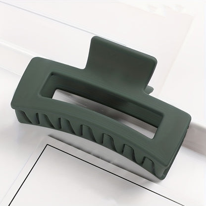 Strong-Hold Resin Hair Claw for Thick Hair