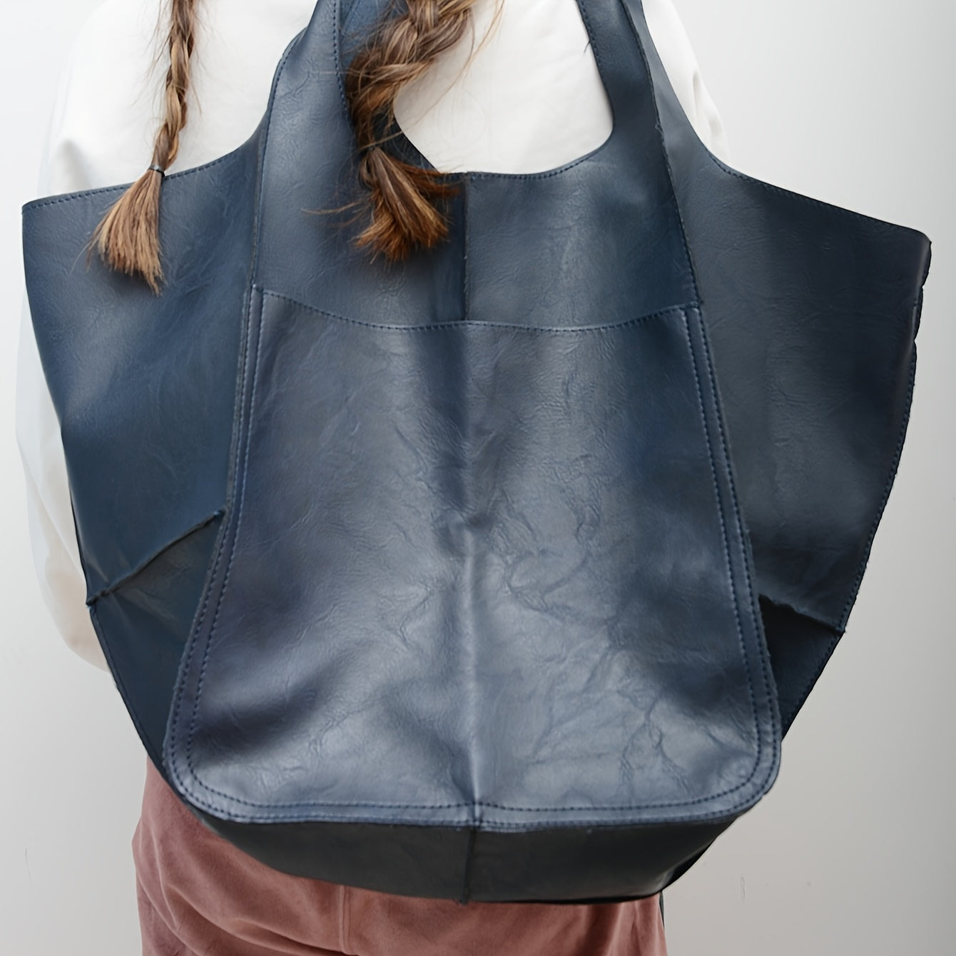 Compact Women’s Synthetic Shoulder Bag