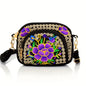 Floral Embroidered Crossbody Bag