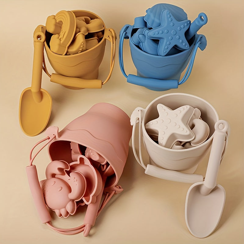 OceanSoft™ 8-Piece Silicone Beach Toy Set