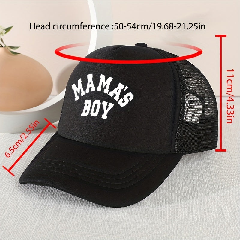 Fun MAMA’S BOY Summer Cap