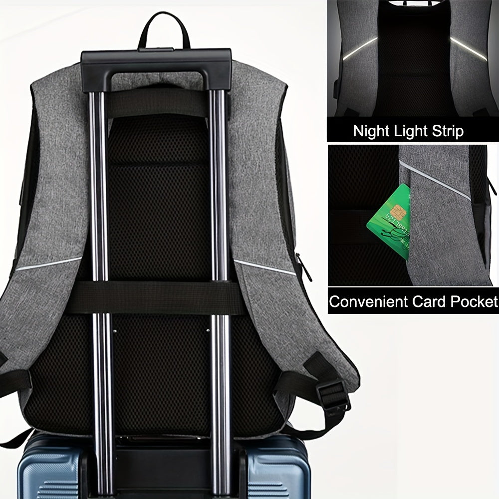 Men’s Anti-Theft Laptop Backpack