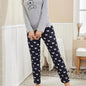 Women’s Dog Print Pajama Set