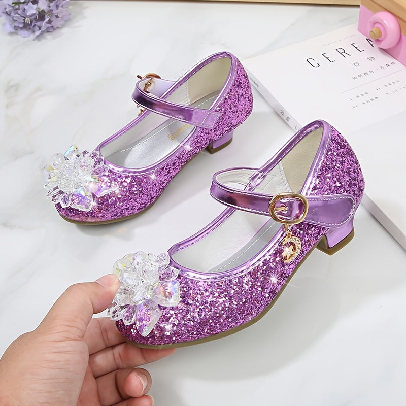 Girls’ Sparkling Ice-Themed Heels