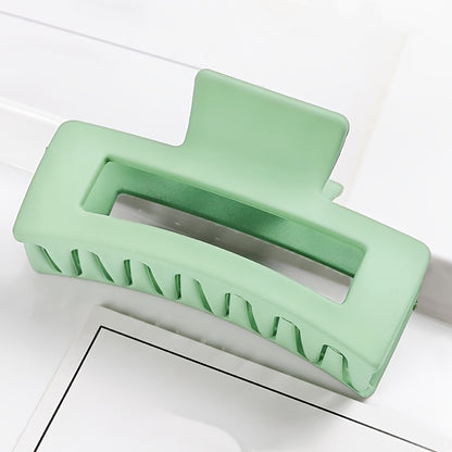 Strong-Hold Resin Hair Claw for Thick Hair