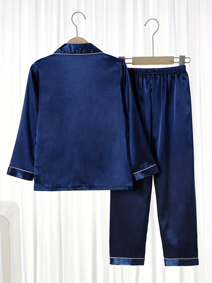 All-Season Long Sleeve Kids Pajamas