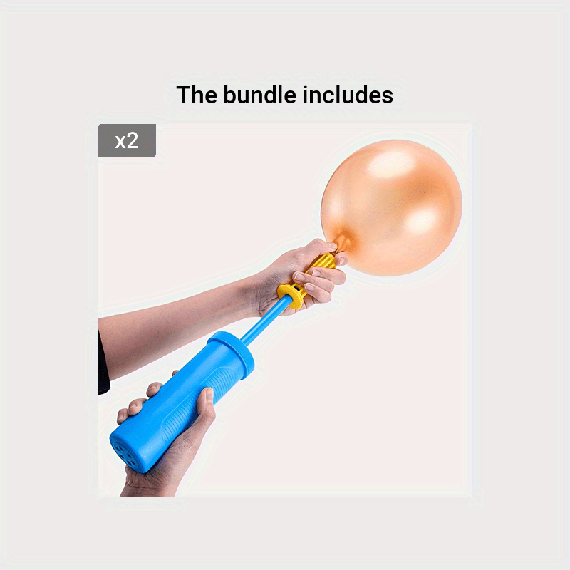 Blue Two-Way Balloon Pump