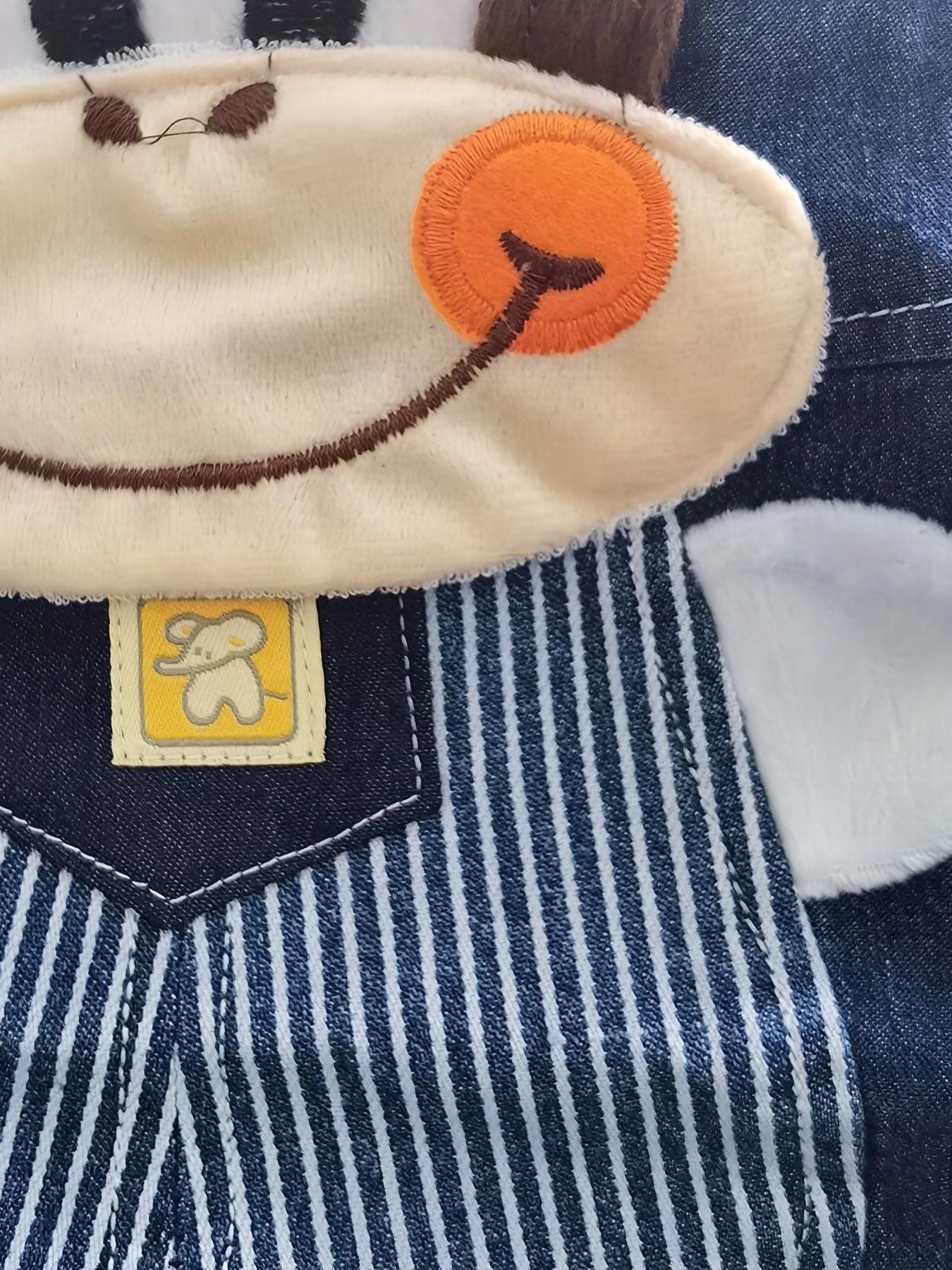 Monkey Motif Designer Overalls for Kids